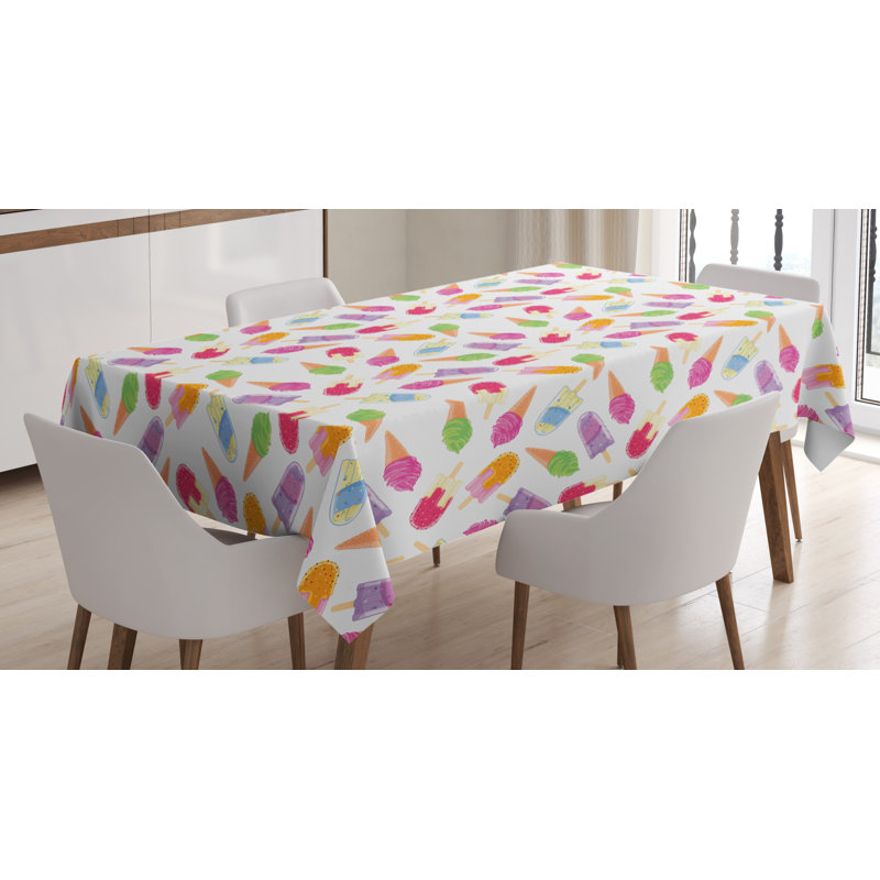 Geometric Tablecloth, 70" L x 52" W