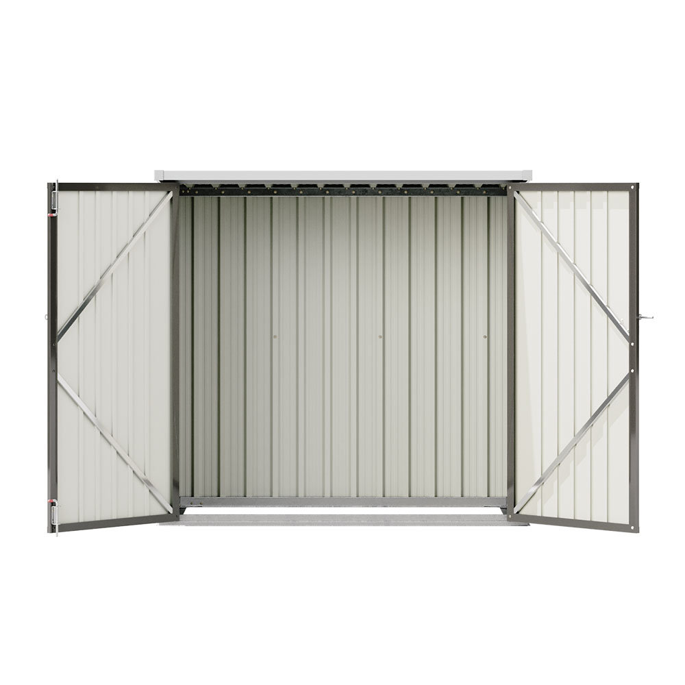 Breeins 4 ft. 6 in. W x 2 ft. 6 in. D Metal Storage Shed | Wayfair.co.uk