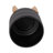 Tarrin Stoneware Planter with Wood Stand - Modern Ceramic Decorative Plant Pot with Raised Base-1965678870
