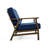Solid Wood Teak Outdoor Loveseat With Cushion And Arms-1591383977-1591383990