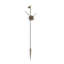 Punto Y Coma Wood Skeleton Wall Clock-412489379