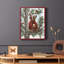 «Lumberjack Bear Pine Tree Coffee Break», reproduction encadrée - bois massif-1605722513-1605722526