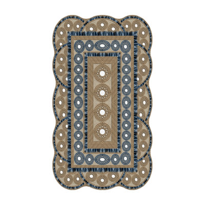 Tapis d'intérieur en polyester tissé à la machine Novelty Weinberger