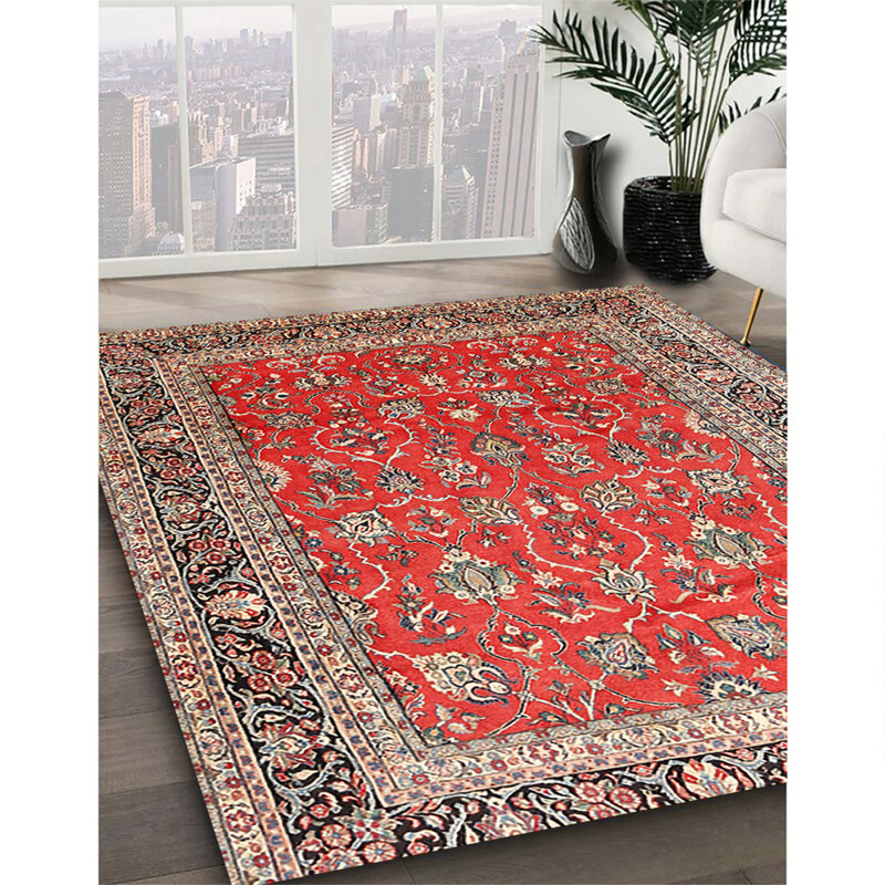 Tapis oriental orange, Rectangle 8 pi x 12 pi