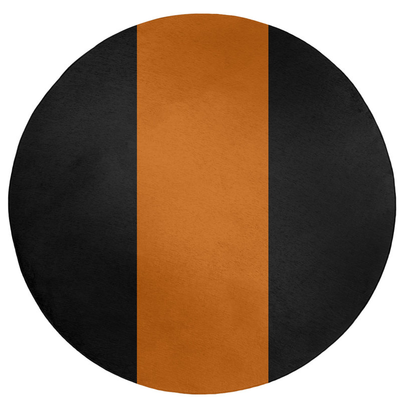 Chenille Indoor Rug, Round 5'