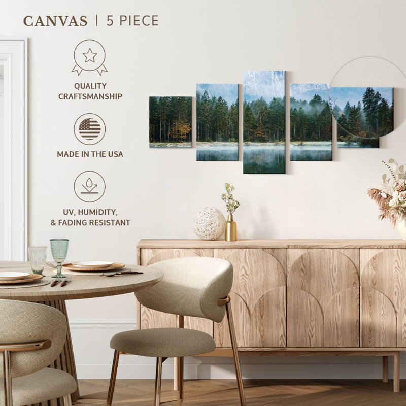 Majestic Lake, 42" H x 92" W