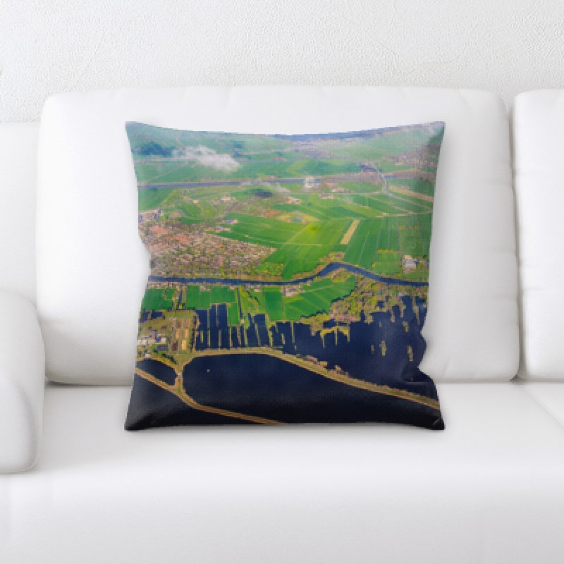 Microsuede Throw Pillow