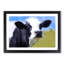 A Cow in the Meadow in Abstract - Picture Frame Painting Print-55629204-55629205