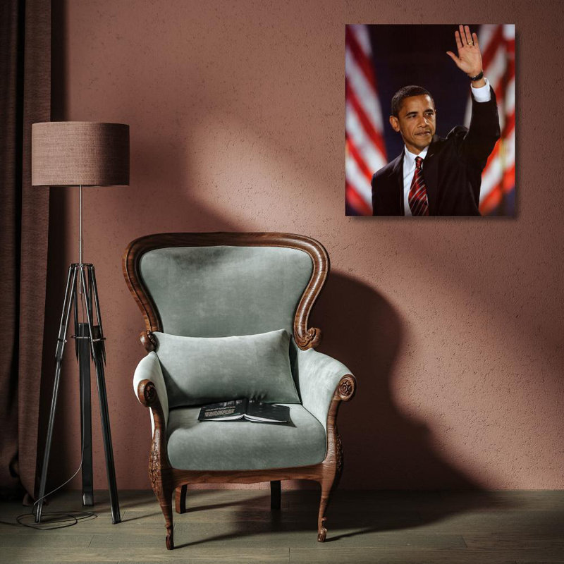 Barack Obama: Destiny, 17" H x 15" W
