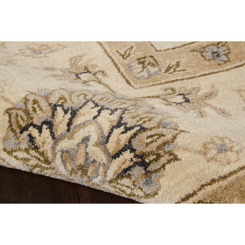 Lundeen Wool Oriental Indoor Rug, Rectangle 7'9" x 9'9"