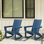 Chaise Adirondack à bascule en PEHD Wolak (ensemble de 2)