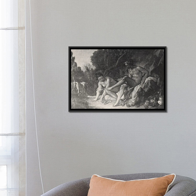 Print, Black, 45.72 cm H x 66.04cm W x 4.445cm D