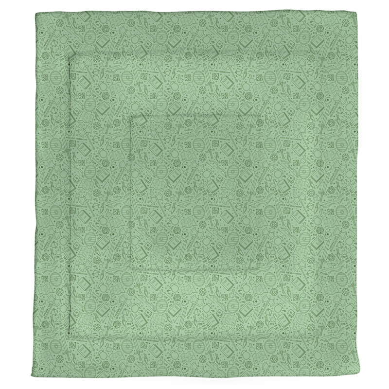 Édredon simple réversible Katelyn Elizabeth, Édredon simple, Vert