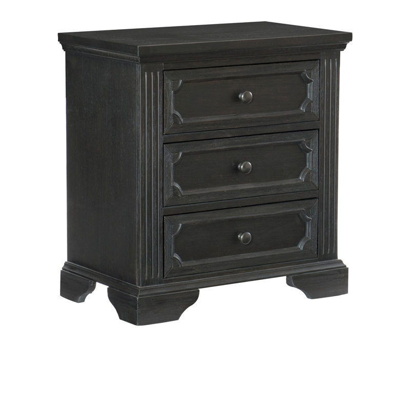 Table de chevet 3 tiroirs Traditional Design