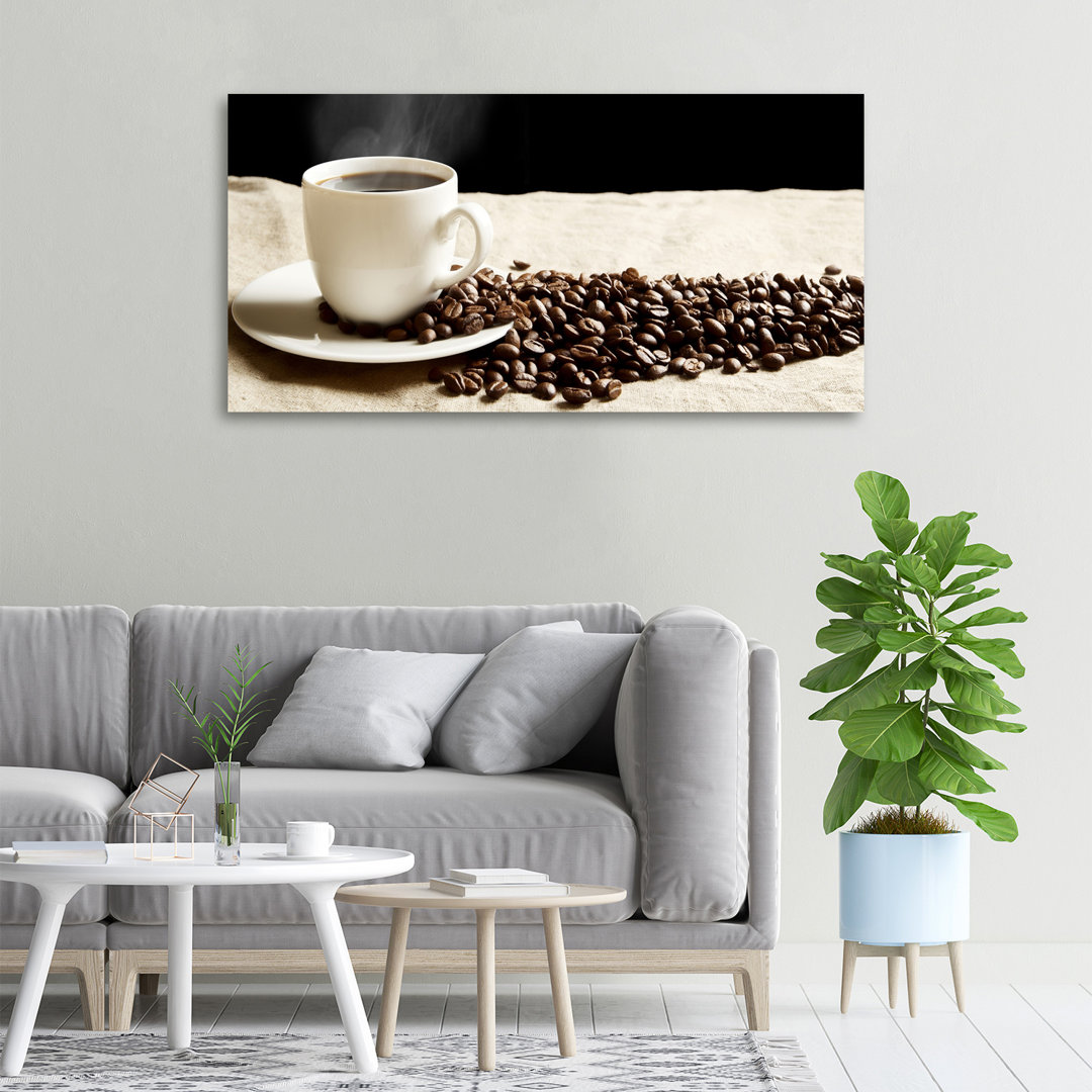 Aromatischer Kaffee - Ungerahmte Kunstdrucke auf Leinwand