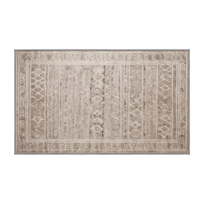 Machine Washable Gray Area Rug