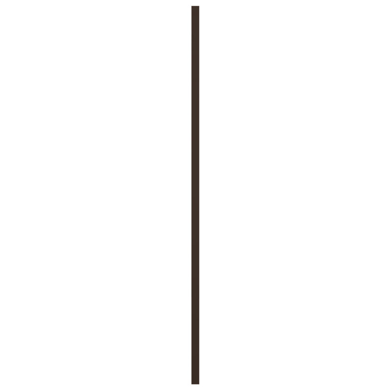 Volets EnduraCore, L 15 po, Brun raisin, 66"H