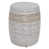 Taupe et blanc