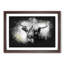 Paint Splattered Highland Cow Framed Print-56866156-56866161