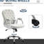 Chaise de bureau grise, surface polaire, conception à boutons, hauteur réglable, chaise pivotante en gris, texture, rembourré et créatif