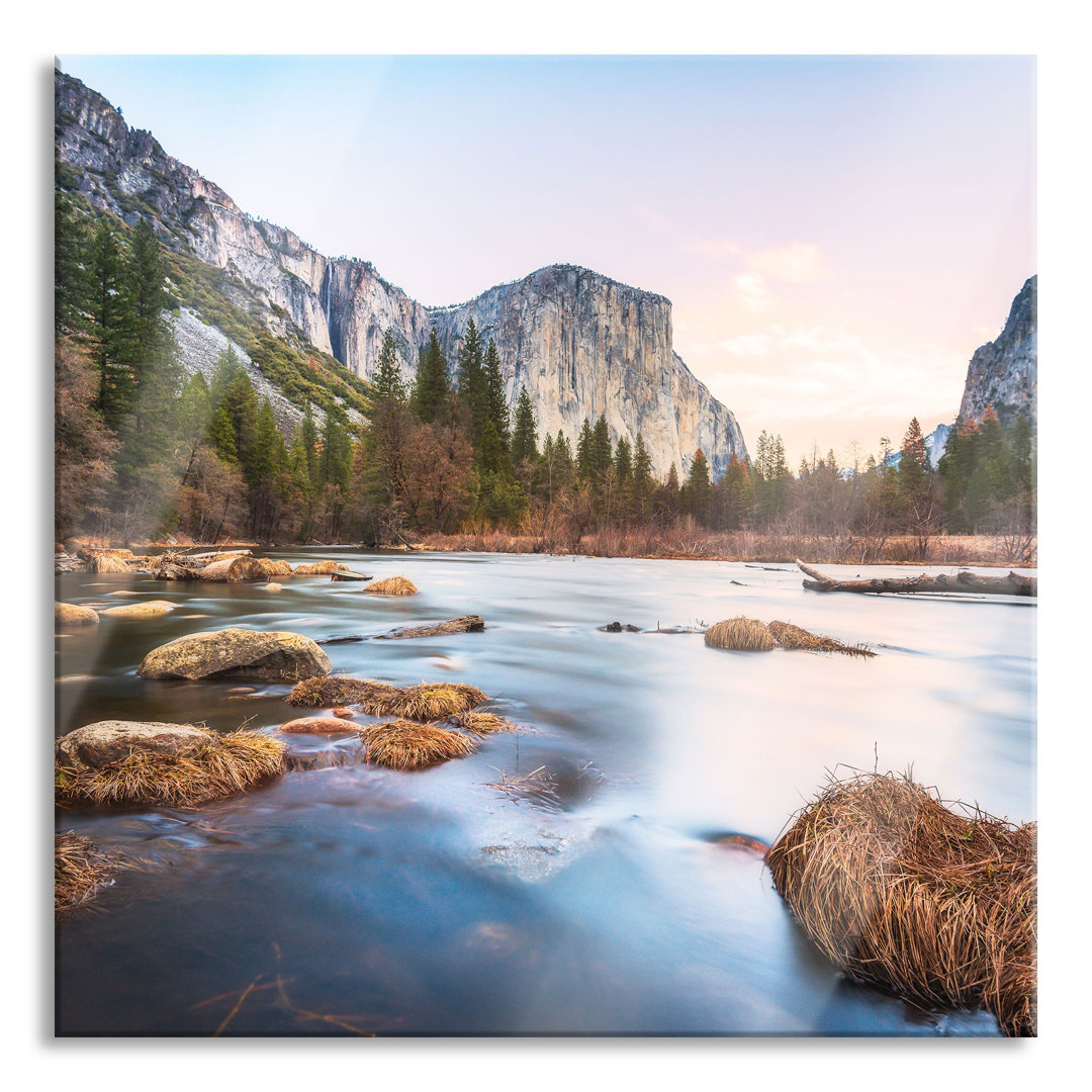 Glasbild Yosemite-Nationalpark