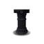 Solid Black Roman Column Floor Ornament