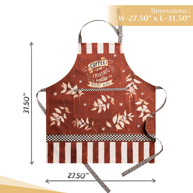 Tablier 100% coton Maison d 'Hermine