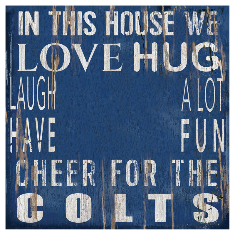 Wall Decor, Indianapolis Colts