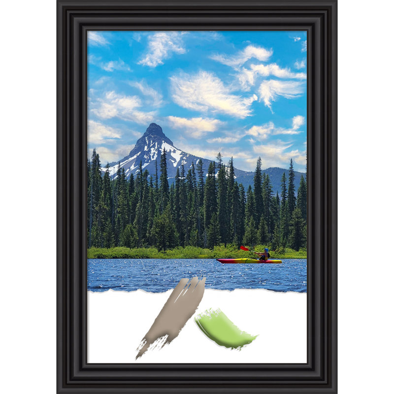 Ebbi Black Picture Frame, 24" W x 36" H