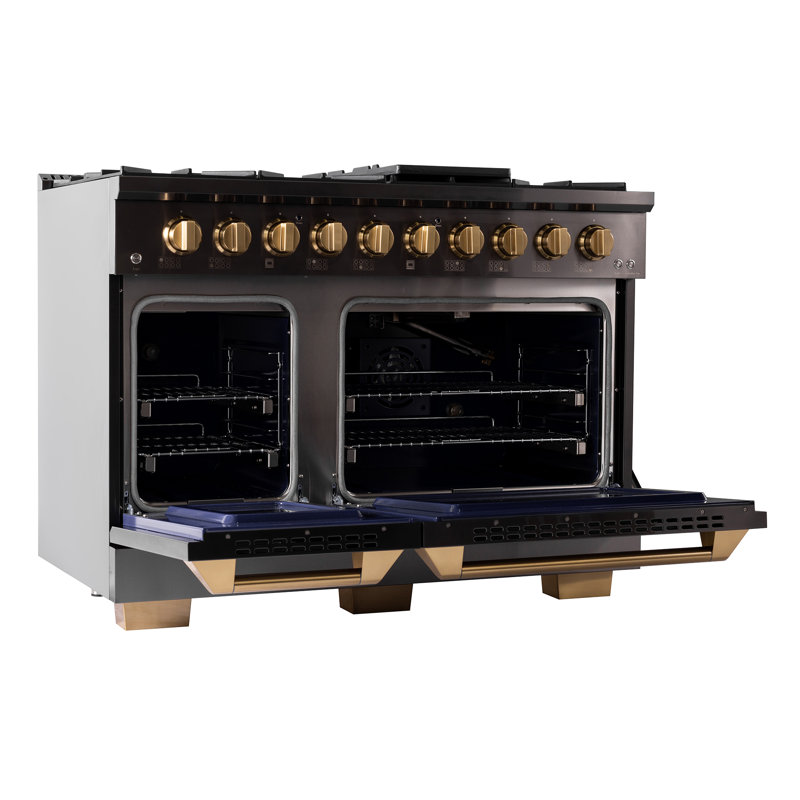 Gemstone™ KED 483 Series 48" 4.2 Cubic Feet Freestanding Convection Range, Natural Gas