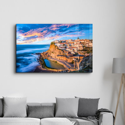 Élégante peinture murale en verre trempé de 13,8 po x 21,7 po | 100% verre trempé, épaisseur: 0,16 pouce | Imprimé UV pour des couleurs éclatantes | Parfait pour la décoration intérieure, le salon et les espaces de bureau