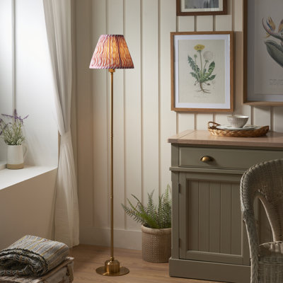 140cm Brushed LED Traditional Floor Lamp