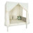 Outdoor Patio Sunbed With Canopy And Thick Cushions-466318707