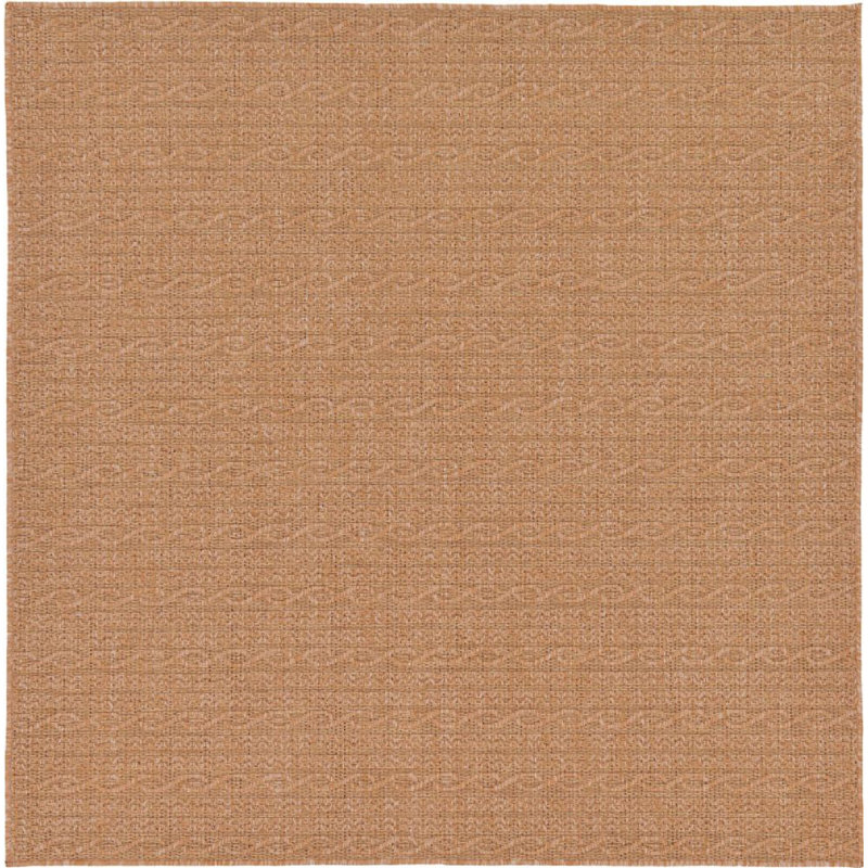 Outdoor Veranda Area Rug Bamboo Color, Rectangle 2'2" x 3'