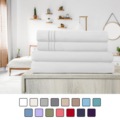 Ensemble de draps en micro-fibre
