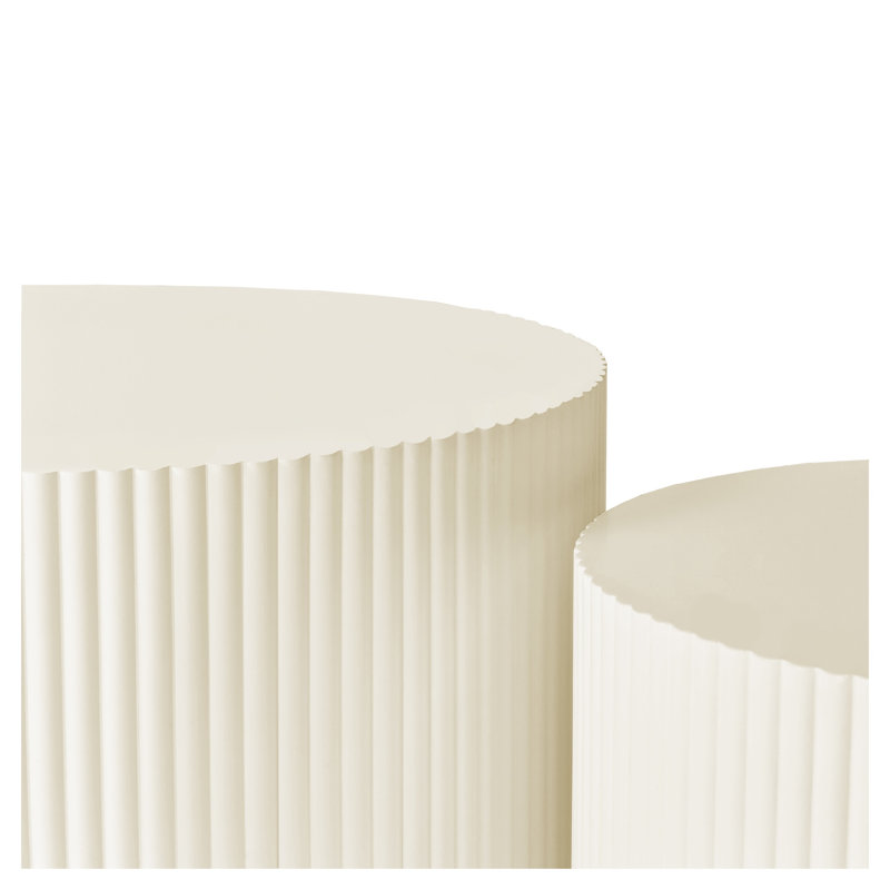 Ensemble de tables basses gigognes Wave