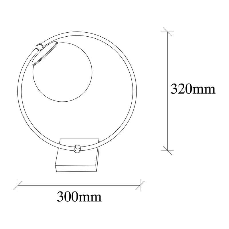 Lampe sphérique Herendeen