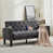 Dark Grey Linen Blend