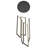 Ismari 5 - Light Black LED Geometric Pendant