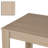 Modern Oak Dining Table, 47.2 x 30.7 x 31.0 inches | 100% Melamine Coated Particle Board, Thickness: 0.7 inches | Elegant Design for Dining Rooms & Kitchens, Durable & Stylish for Everyday Use-1737625014