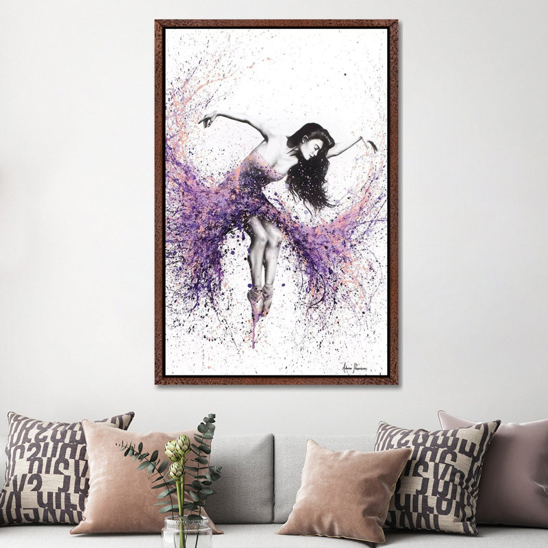 The Last Coral Dance by Ashvin Harrison - Print on Canvas, Classic Brown Wood Framed, 152.5 cm H x 101.5 cm W