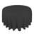 Round Polyester Tablecloth Black