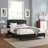 Modway Zahra Channel Tufted Performance Velvet Platform Bed-1159594918-1159594840