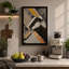 Badger Among Print Eclectic - Wrapped Canvas-949786475-949786477