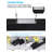 4FT 3CCT Linkable LED Linear Light Fixture, 50W 6500LM Ultra Bright Downlight for High Ceiling