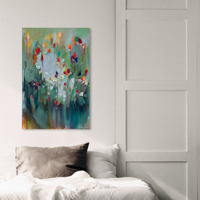 Abstrait Michaela Nesim - impression sur toile tendue