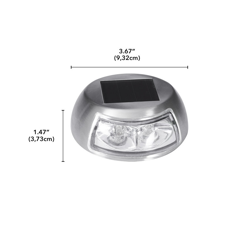 Luminaire de terrasse en acier inoxydable
