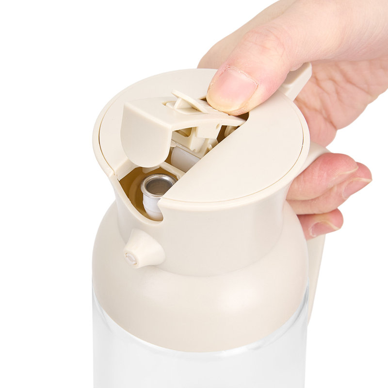 Single Oil / Vinegar Cruet, Beige