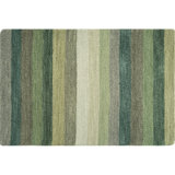 Jazzy Handmade Wool Green/Yellow Rug
