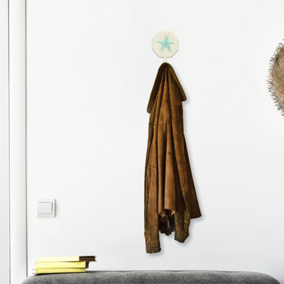 Solva Coastal Coloured Cast Iron Wall Hook